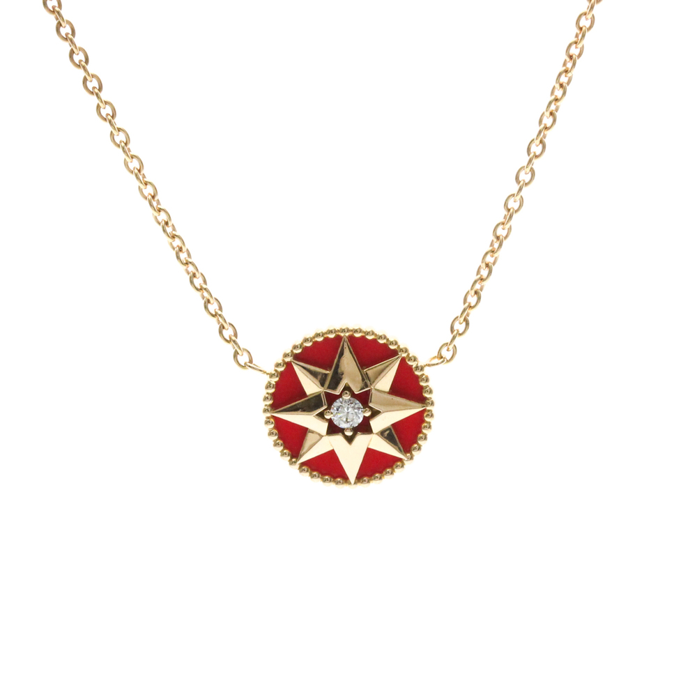 DIOR 18k Gold Diamond Necklace
